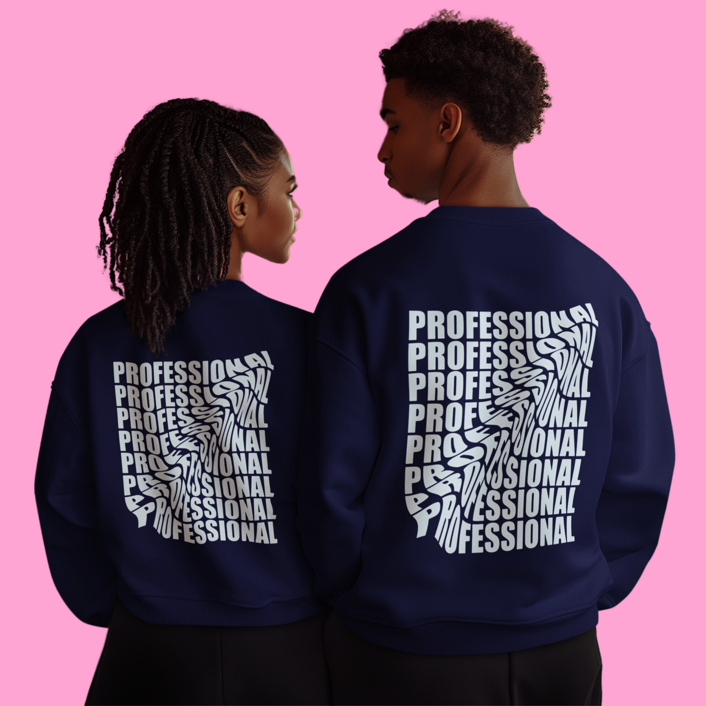 Solid Oversized Unisex Sweatshirt - Black, NavyBlue, Green