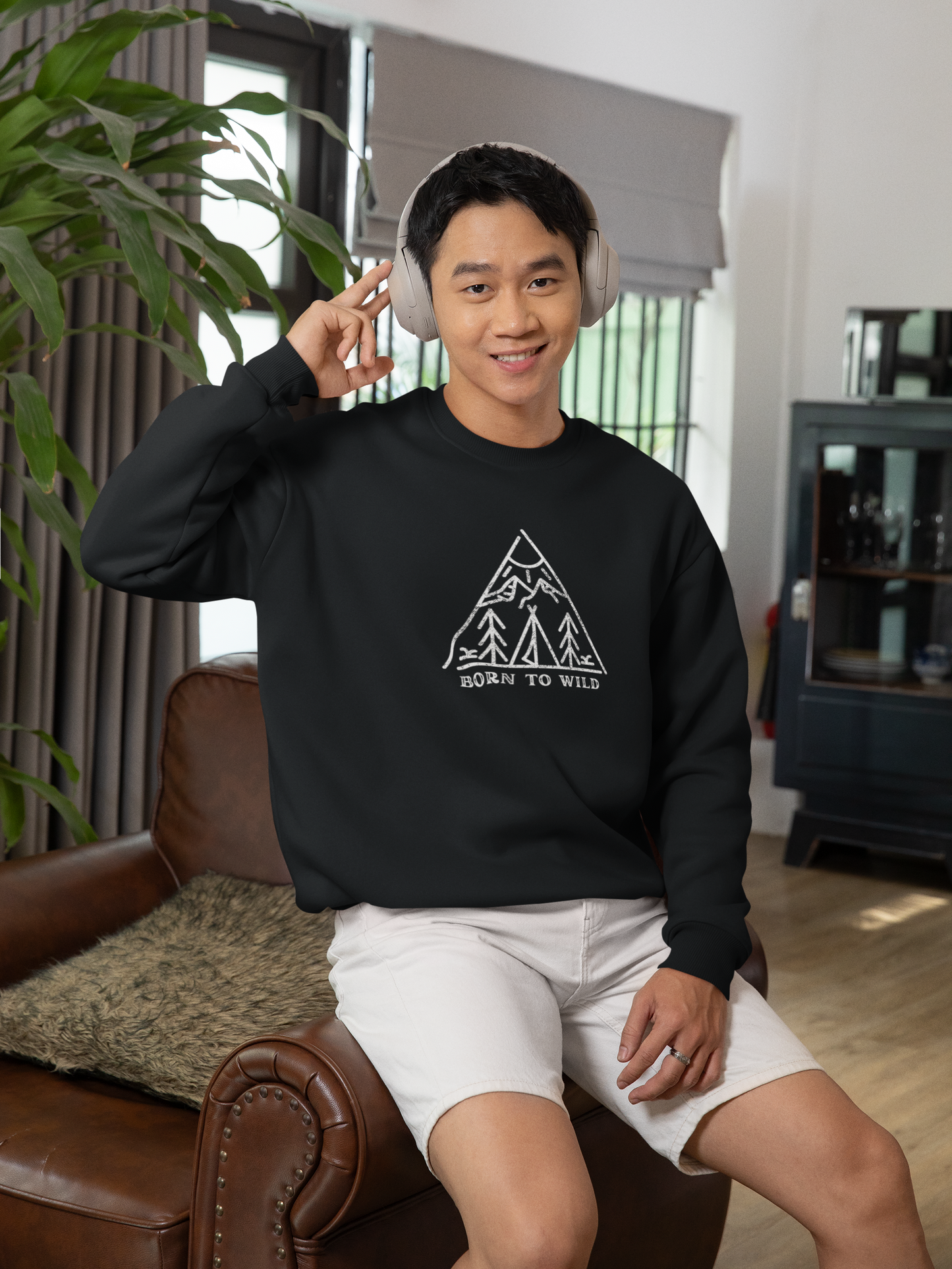 Unisex Oversized Sweatshirt - Black, NavyBlue