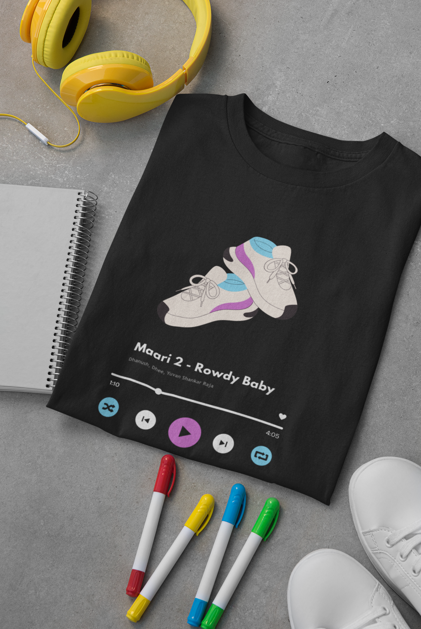 Women’s Custom Song T-Shirt – Personalized Music Tee