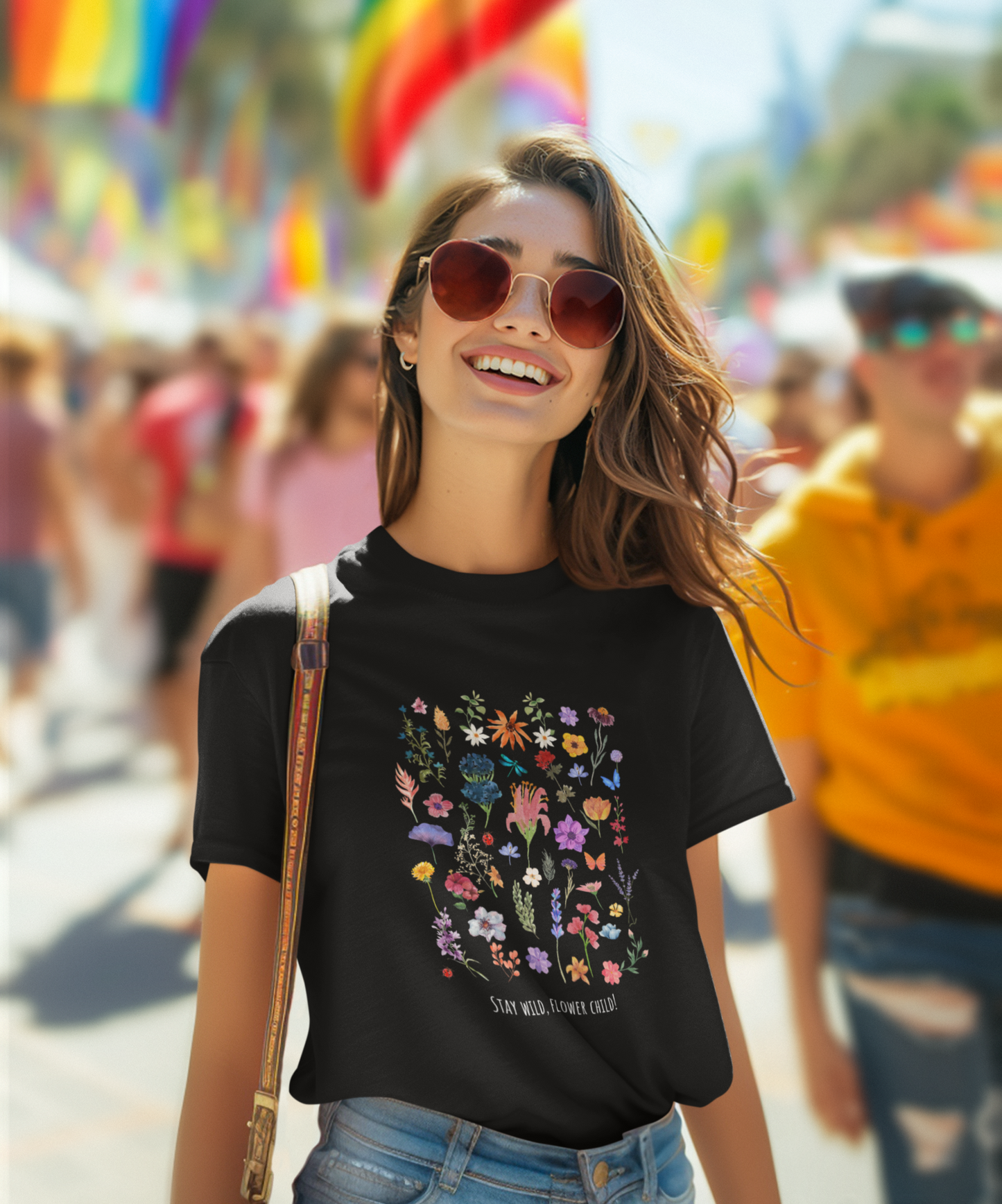 Half Sleeve Cotton Boyfriend T-shirt with Round Neck - Black, Maroon, NavyBlue