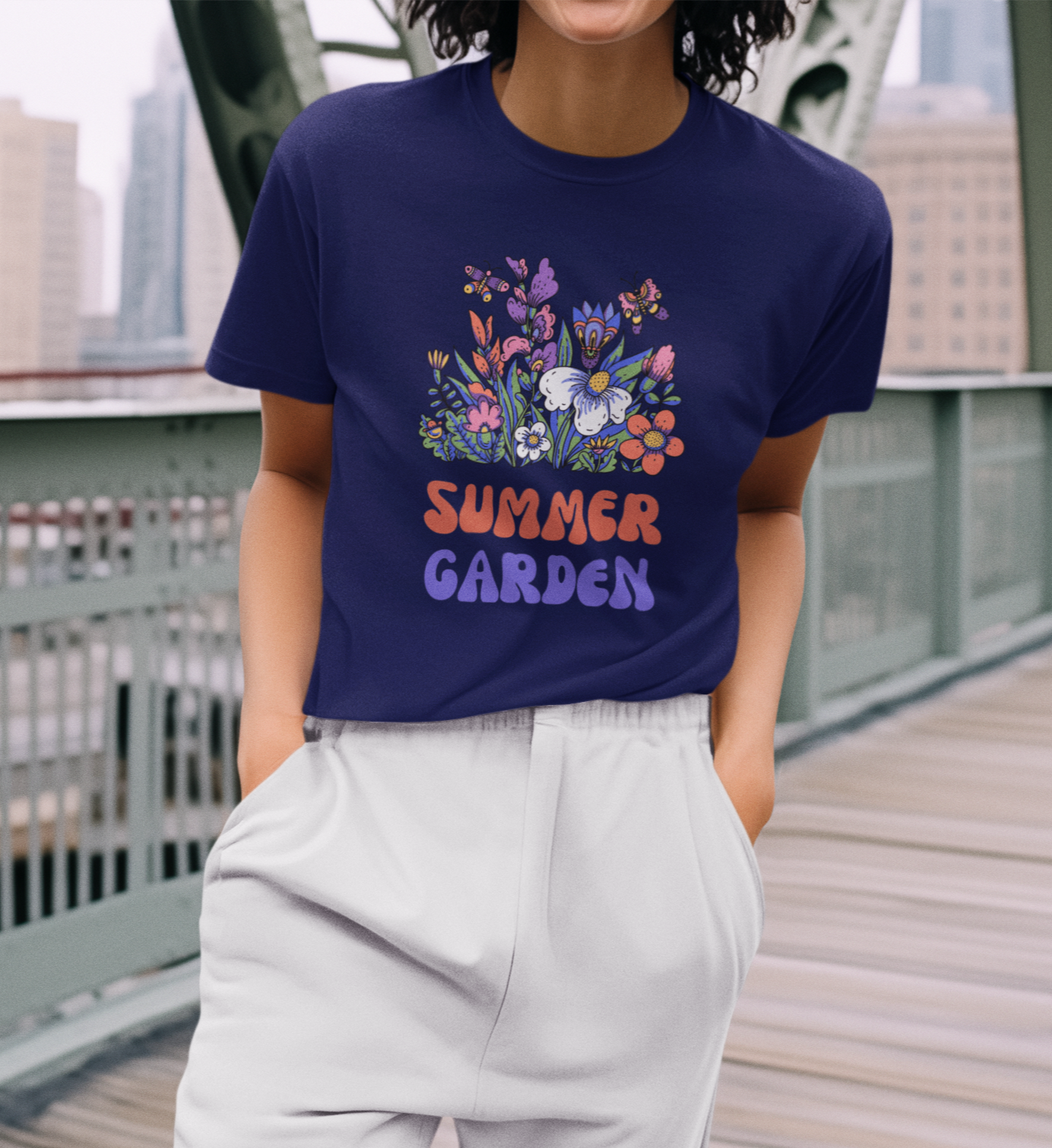 Women Graphic Print Round Neck Cotton Blend Multicolor T-Shirt - Black, Yellow, White, NavyBlue, Beige, Lavender, Grey Melange, Maroon