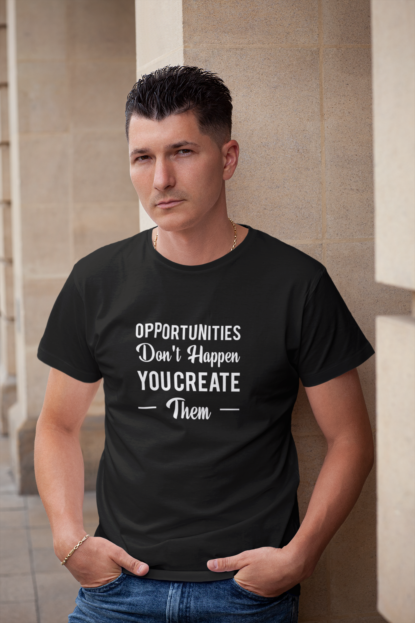 Black T-shirts for Men