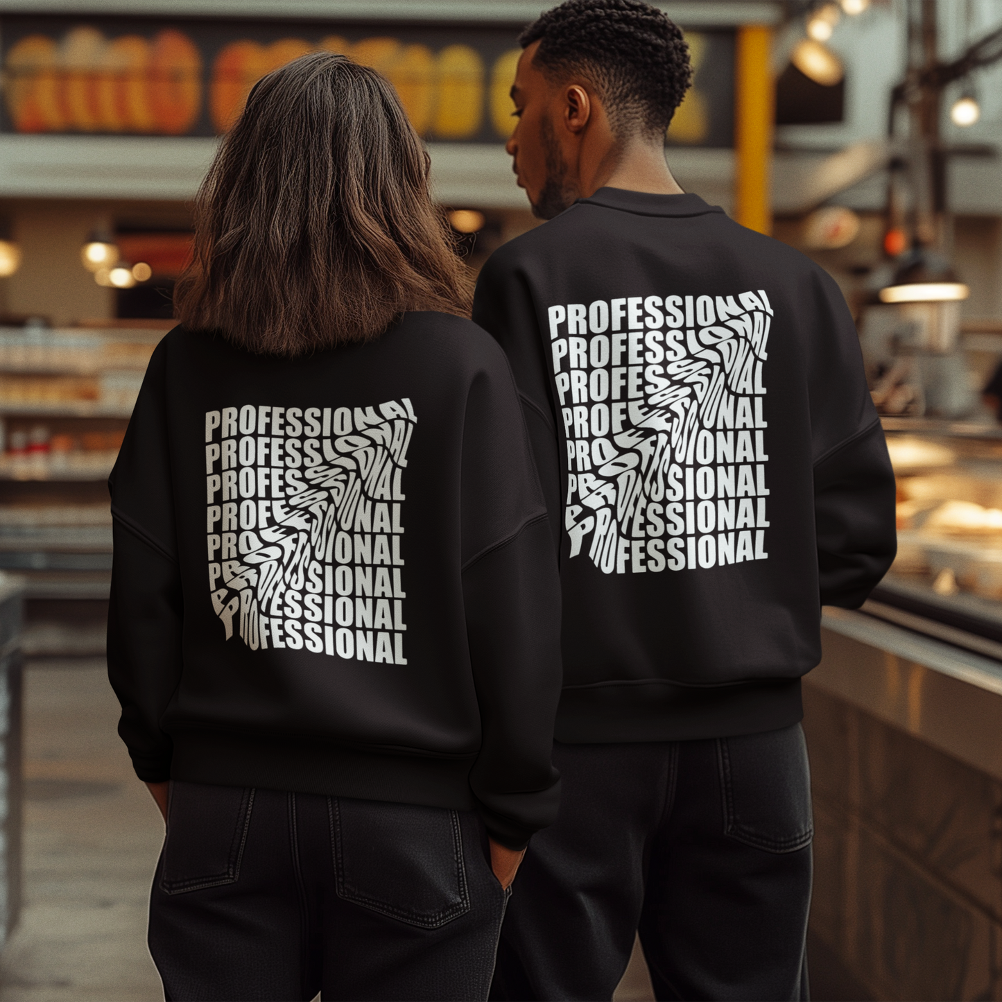Solid Oversized Unisex Sweatshirt - Black, NavyBlue, Green