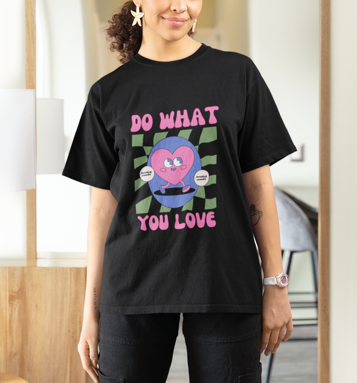 Printed Women Round Neck Cotton Blend Multicolor T-Shirt - Black, Maroon, NavyBlue
