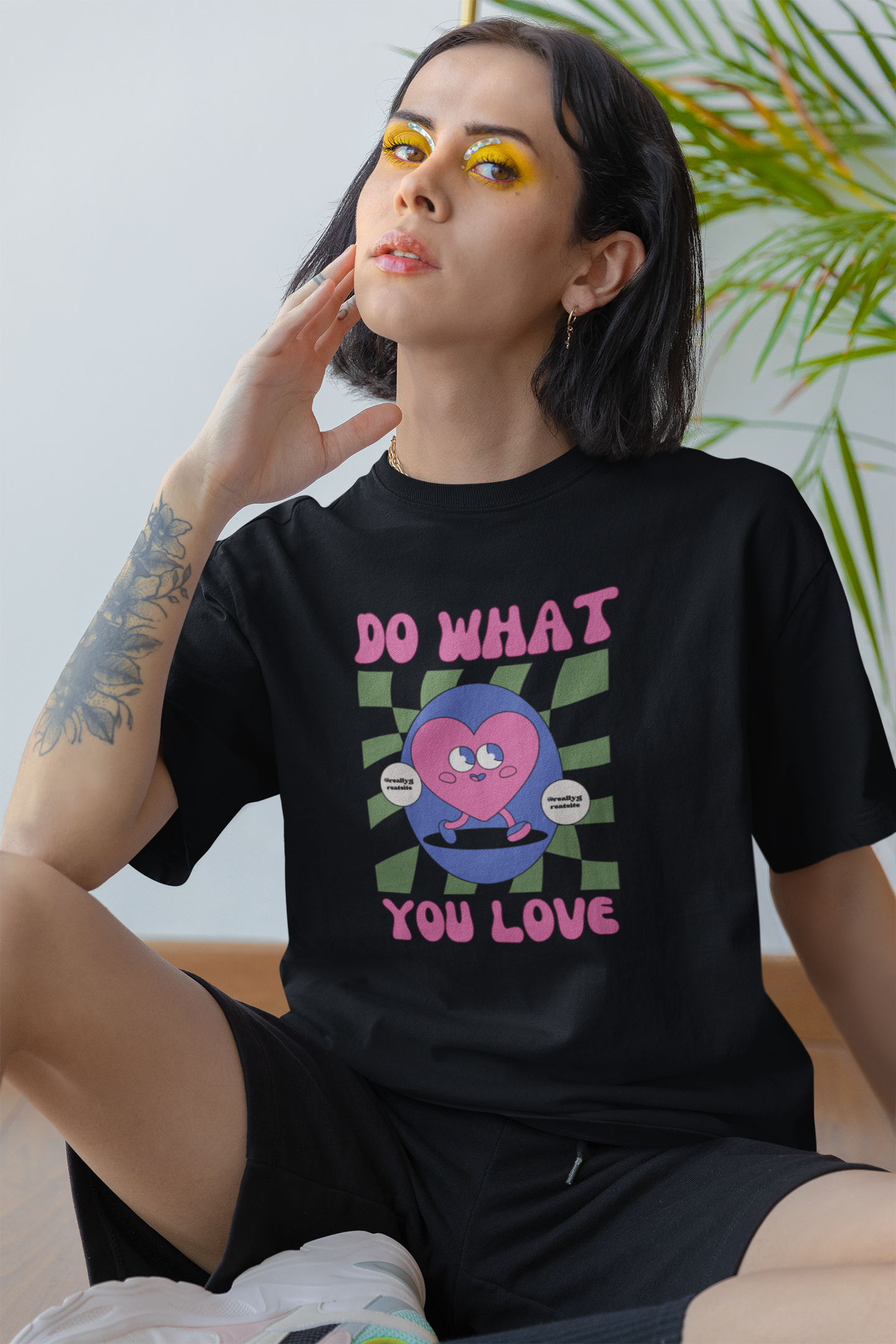 Printed Women Round Neck Cotton Blend Multicolor T-Shirt - Black, Maroon, NavyBlue