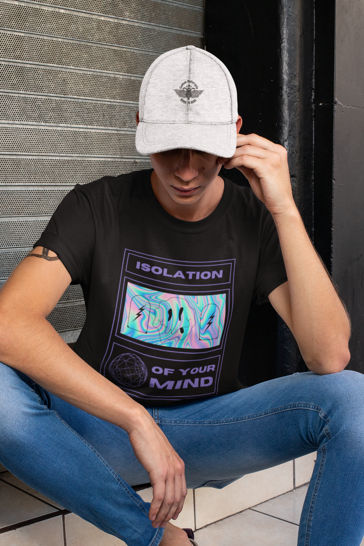 Men Regular Fit Crew-Neck T-Shirt Black For Men