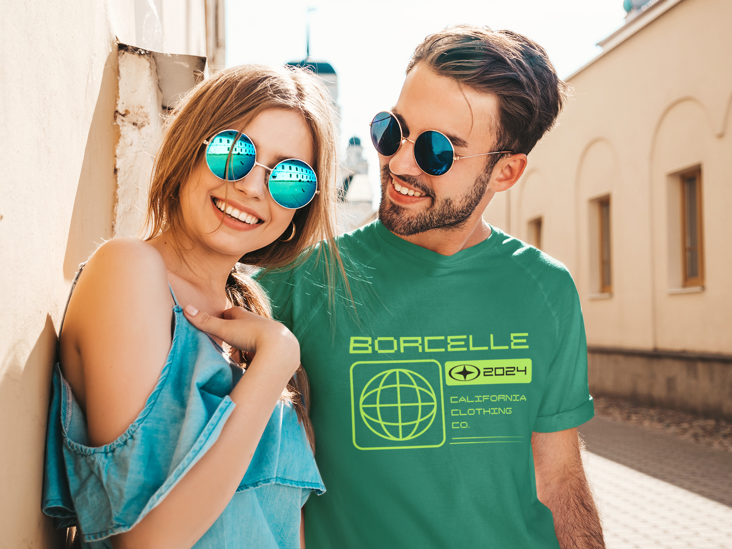 Men's Cotton Half Sleeve T-Shirt - Black, Green
